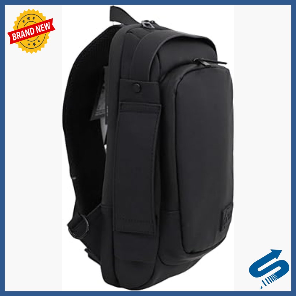 Smell Proof Crossbody Bag With Usb-C Charging, Vegan Leather, 7x4x12.6 Inches